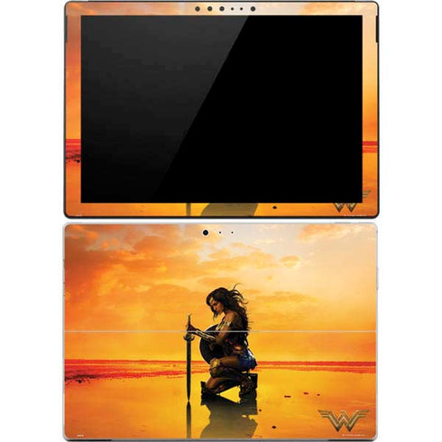 DC Comics Wonder Woman Character Movie Poster Surface Pro 4 Skin